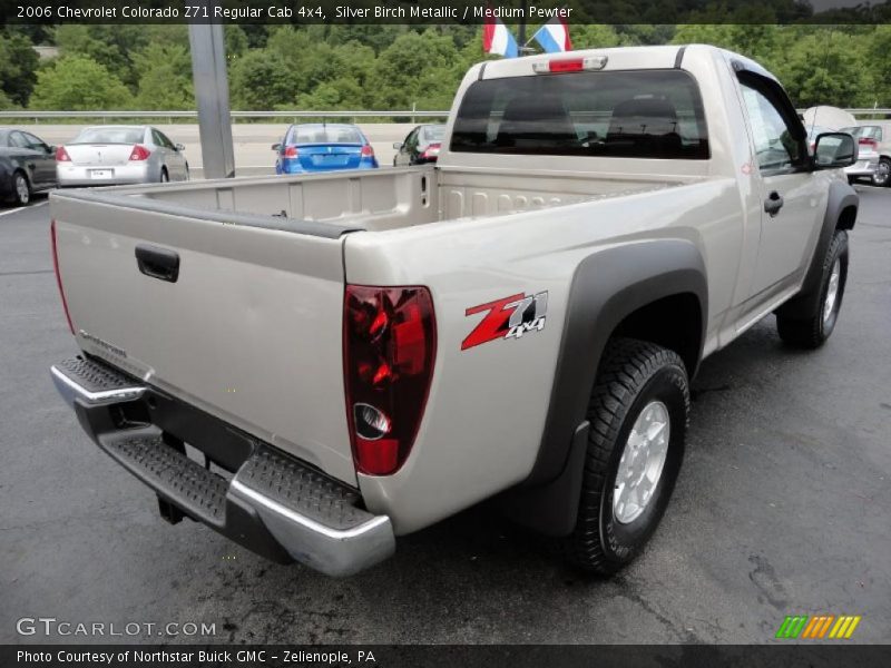  2006 Colorado Z71 Regular Cab 4x4 Silver Birch Metallic