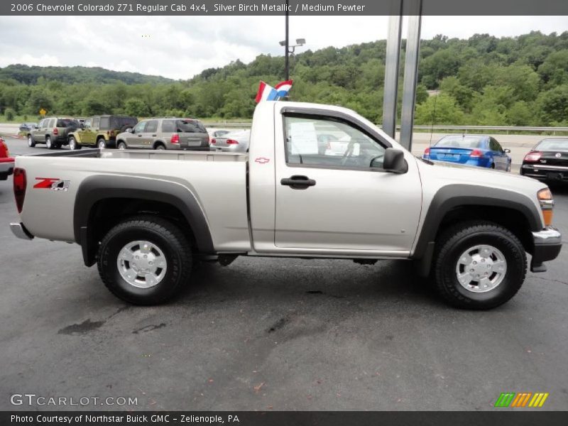  2006 Colorado Z71 Regular Cab 4x4 Silver Birch Metallic