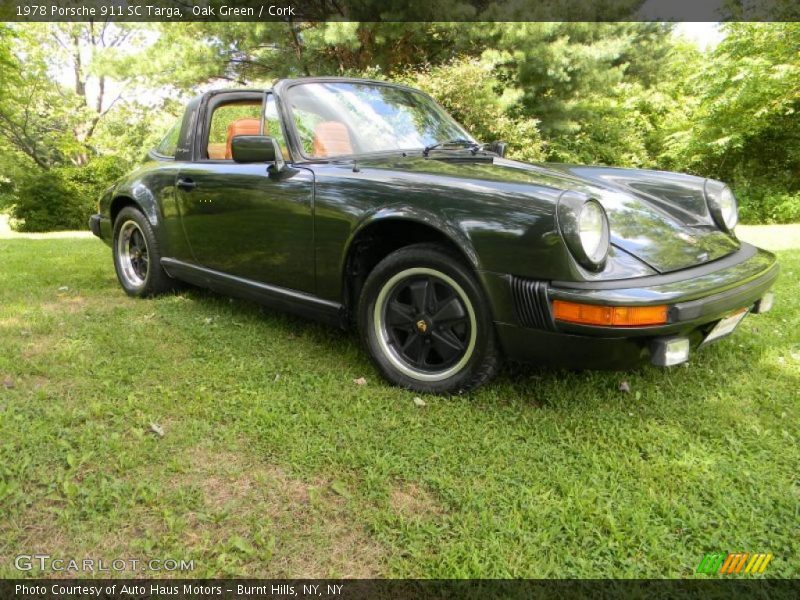 Oak Green / Cork 1978 Porsche 911 SC Targa