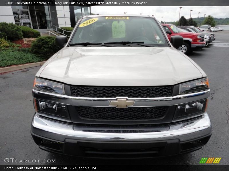 Silver Birch Metallic / Medium Pewter 2006 Chevrolet Colorado Z71 Regular Cab 4x4