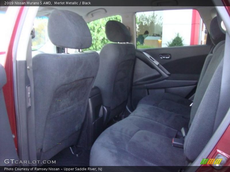 Merlot Metallic / Black 2009 Nissan Murano S AWD
