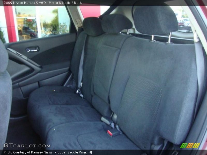 Merlot Metallic / Black 2009 Nissan Murano S AWD