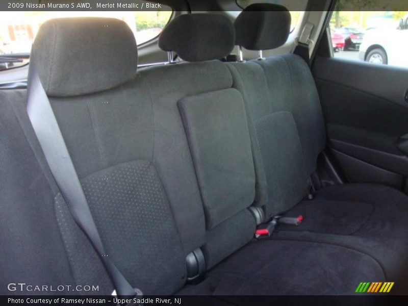 Merlot Metallic / Black 2009 Nissan Murano S AWD