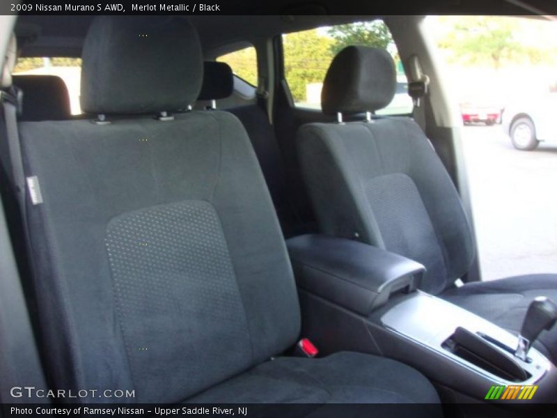 Merlot Metallic / Black 2009 Nissan Murano S AWD