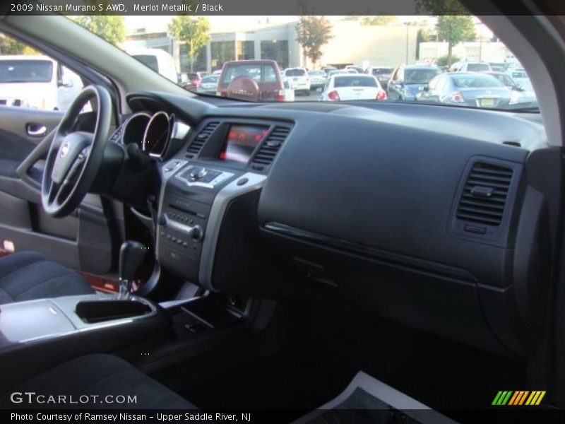 Merlot Metallic / Black 2009 Nissan Murano S AWD
