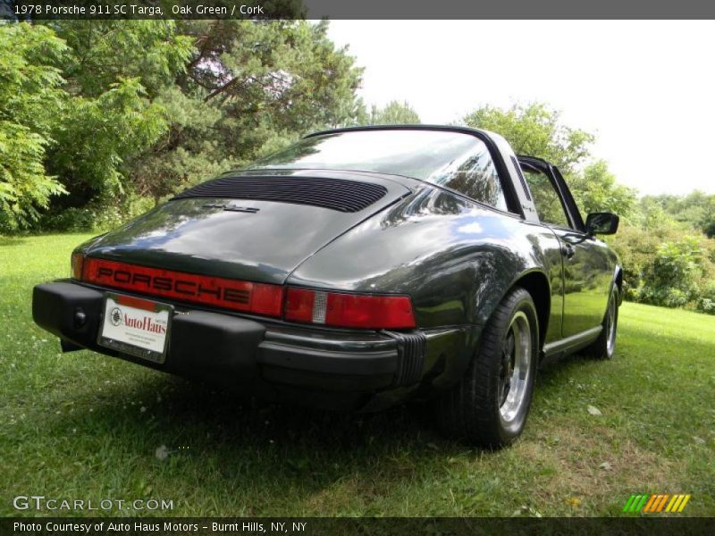Oak Green / Cork 1978 Porsche 911 SC Targa