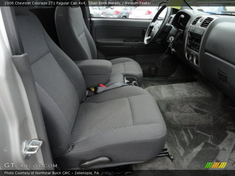  2006 Colorado Z71 Regular Cab 4x4 Medium Pewter Interior