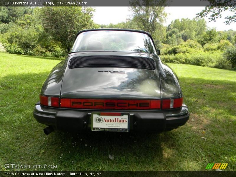 Oak Green / Cork 1978 Porsche 911 SC Targa
