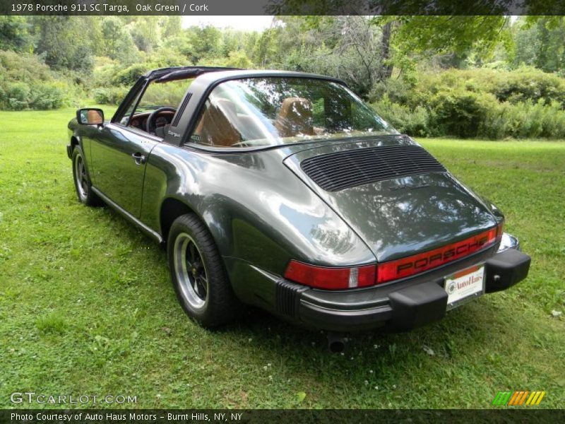 Oak Green / Cork 1978 Porsche 911 SC Targa