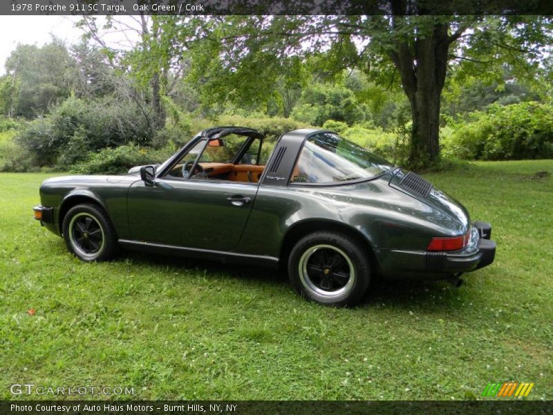 Oak Green / Cork 1978 Porsche 911 SC Targa