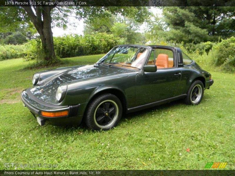 Oak Green / Cork 1978 Porsche 911 SC Targa