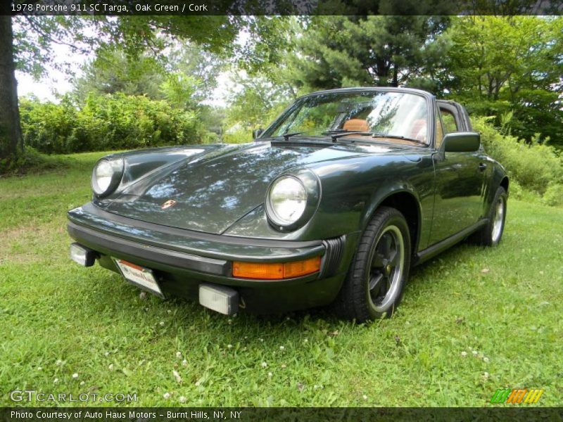 Oak Green / Cork 1978 Porsche 911 SC Targa