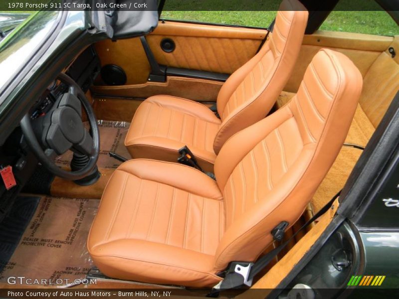 Front Seat of 1978 911 SC Targa