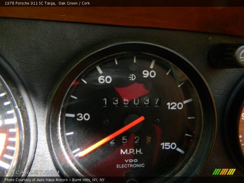  1978 911 SC Targa SC Targa Gauges