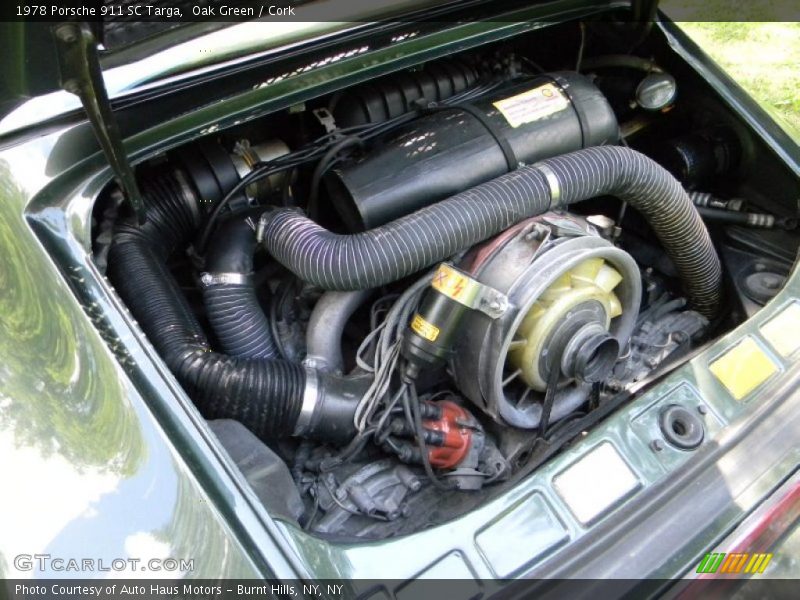  1978 911 SC Targa Engine - 3.0 Liter SOHC 12-Valve Flat 6 Cylinder