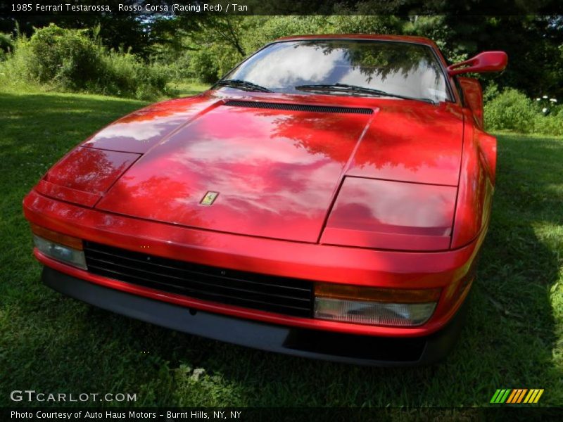 Rosso Corsa (Racing Red) / Tan 1985 Ferrari Testarossa