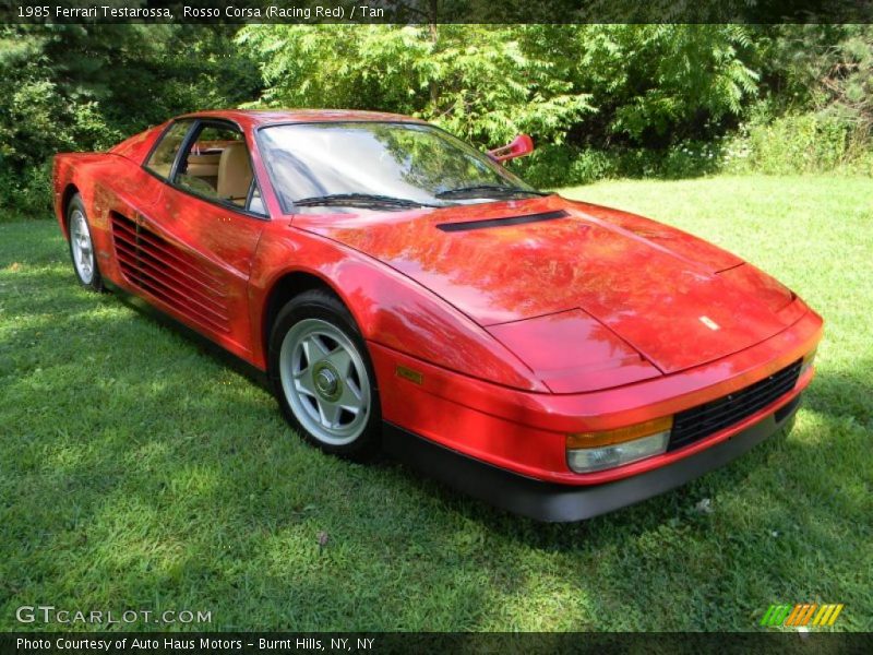 Front 3/4 View of 1985 Testarossa 