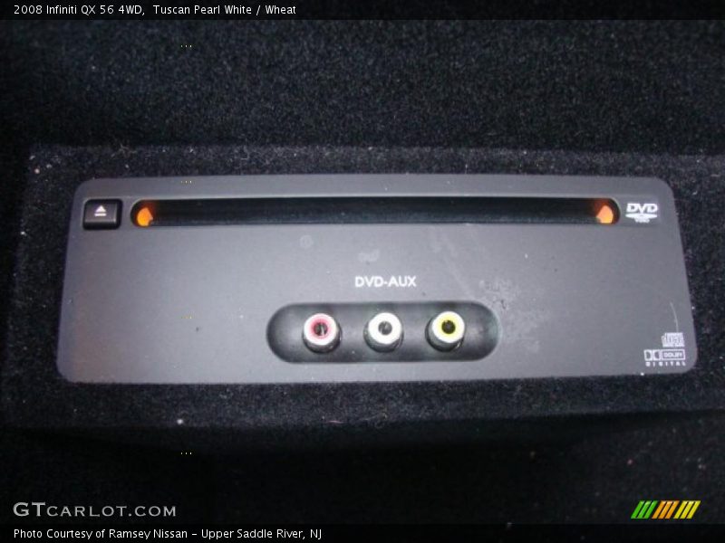 Tuscan Pearl White / Wheat 2008 Infiniti QX 56 4WD