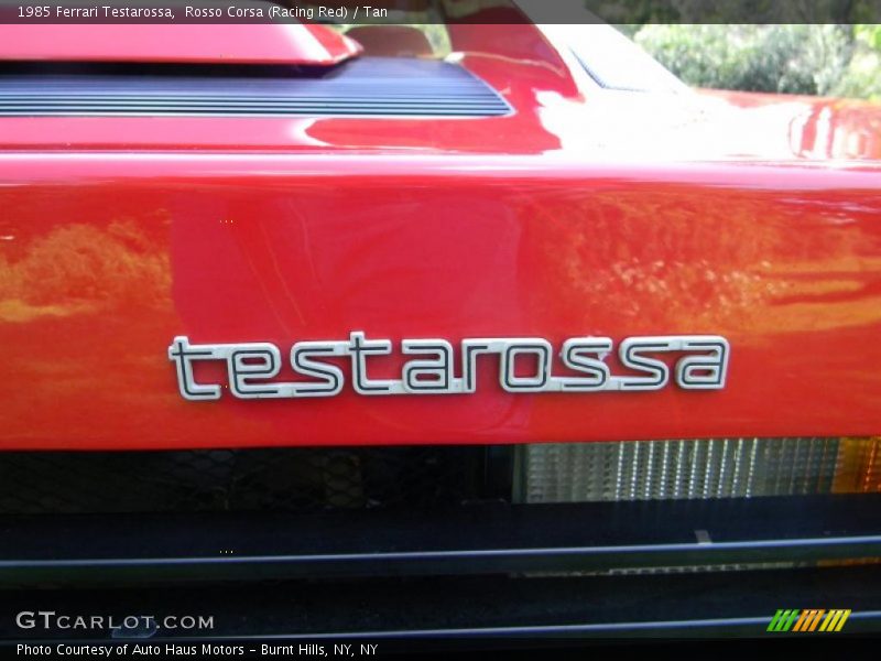  1985 Testarossa  Logo