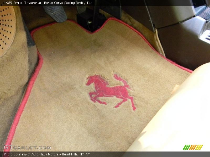 Rosso Corsa (Racing Red) / Tan 1985 Ferrari Testarossa