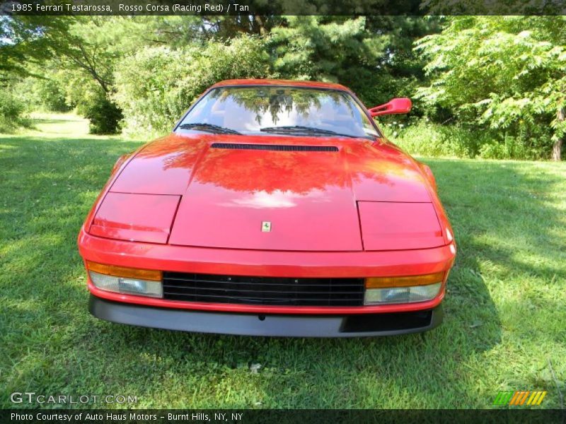 Rosso Corsa (Racing Red) / Tan 1985 Ferrari Testarossa