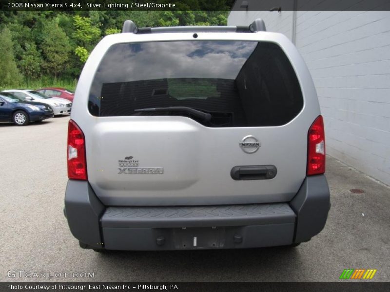 Silver Lightning / Steel/Graphite 2008 Nissan Xterra S 4x4