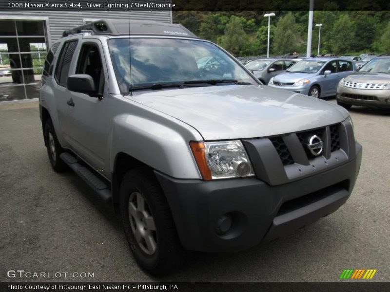 Silver Lightning / Steel/Graphite 2008 Nissan Xterra S 4x4