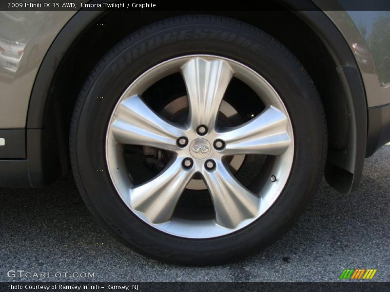 Umbria Twilight / Graphite 2009 Infiniti FX 35 AWD