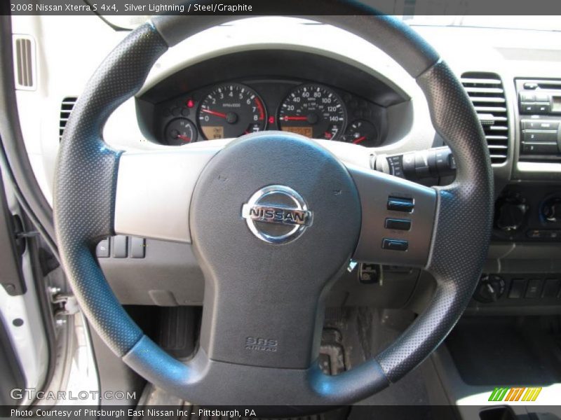 Silver Lightning / Steel/Graphite 2008 Nissan Xterra S 4x4