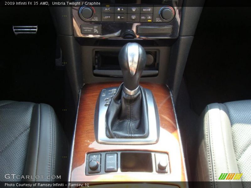 Umbria Twilight / Graphite 2009 Infiniti FX 35 AWD