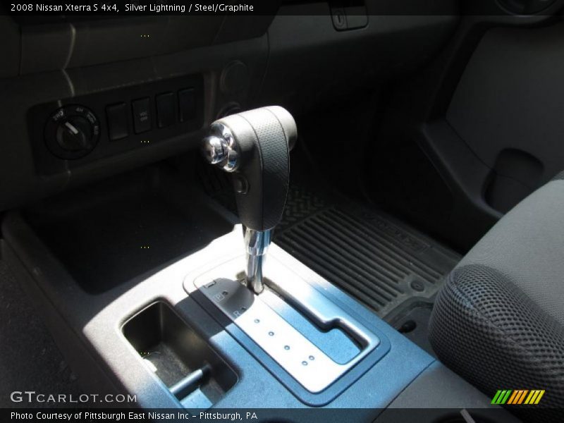 Silver Lightning / Steel/Graphite 2008 Nissan Xterra S 4x4