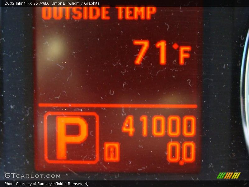 Umbria Twilight / Graphite 2009 Infiniti FX 35 AWD