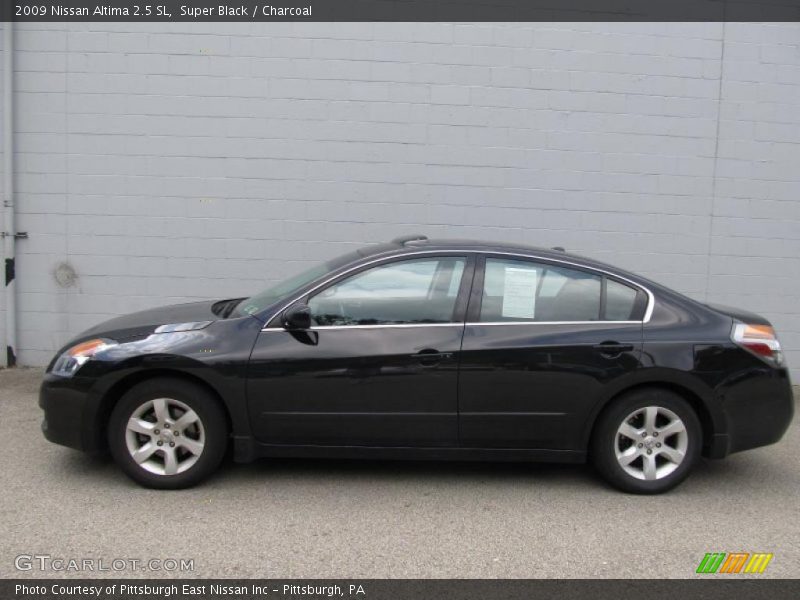 Super Black / Charcoal 2009 Nissan Altima 2.5 SL
