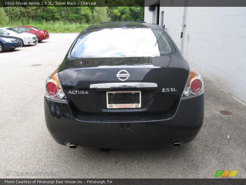 Super Black / Charcoal 2009 Nissan Altima 2.5 SL