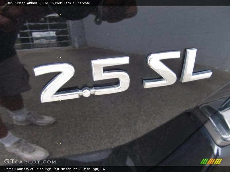 Super Black / Charcoal 2009 Nissan Altima 2.5 SL