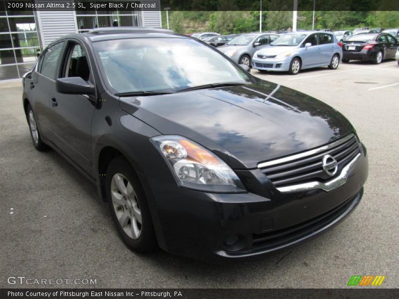 Super Black / Charcoal 2009 Nissan Altima 2.5 SL