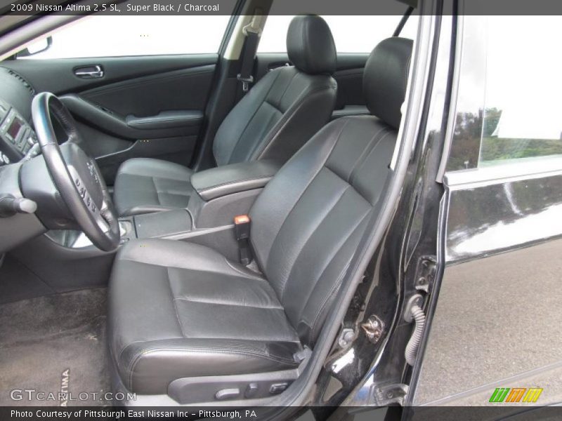 Super Black / Charcoal 2009 Nissan Altima 2.5 SL