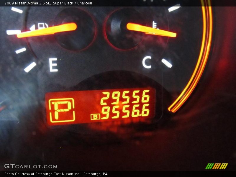 Super Black / Charcoal 2009 Nissan Altima 2.5 SL