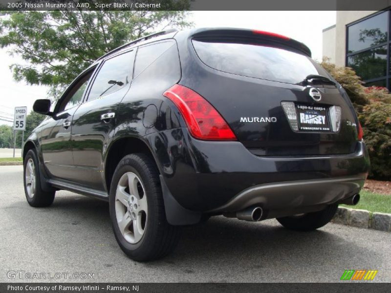 Super Black / Cabernet 2005 Nissan Murano SL AWD