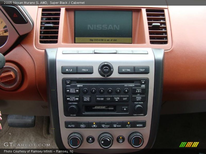 Super Black / Cabernet 2005 Nissan Murano SL AWD