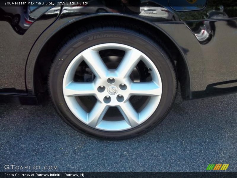 Onyx Black / Black 2004 Nissan Maxima 3.5 SE