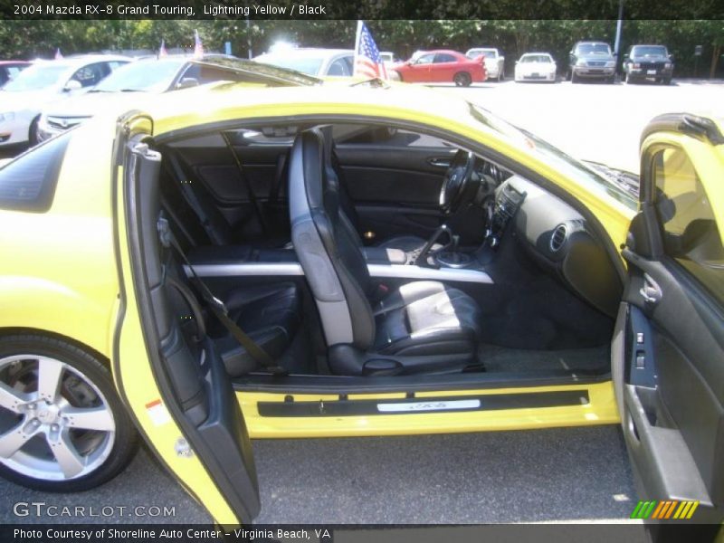 Lightning Yellow / Black 2004 Mazda RX-8 Grand Touring