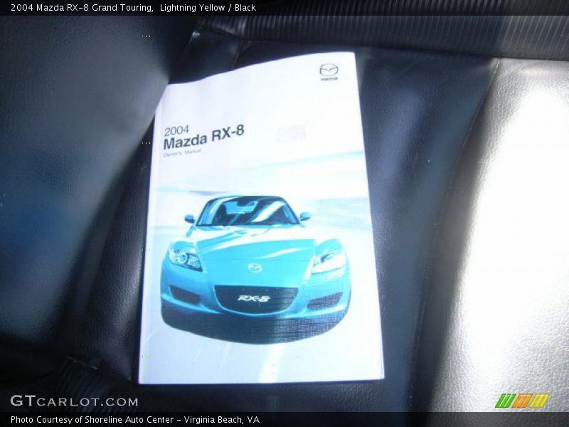 Lightning Yellow / Black 2004 Mazda RX-8 Grand Touring