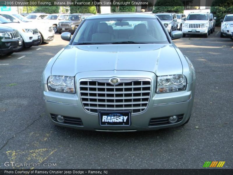 Butane Blue Pearlcoat / Dark Slate Gray/Light Graystone 2006 Chrysler 300 Touring