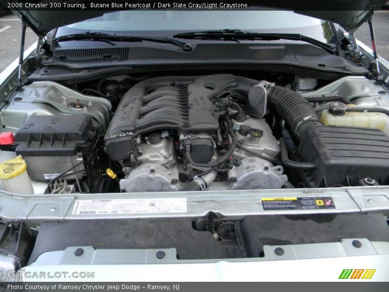 Butane Blue Pearlcoat / Dark Slate Gray/Light Graystone 2006 Chrysler 300 Touring