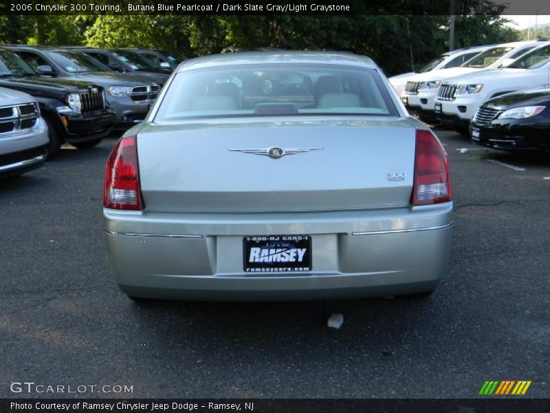 Butane Blue Pearlcoat / Dark Slate Gray/Light Graystone 2006 Chrysler 300 Touring