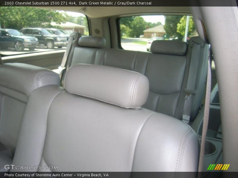 Dark Green Metallic / Gray/Dark Charcoal 2003 Chevrolet Suburban 1500 Z71 4x4