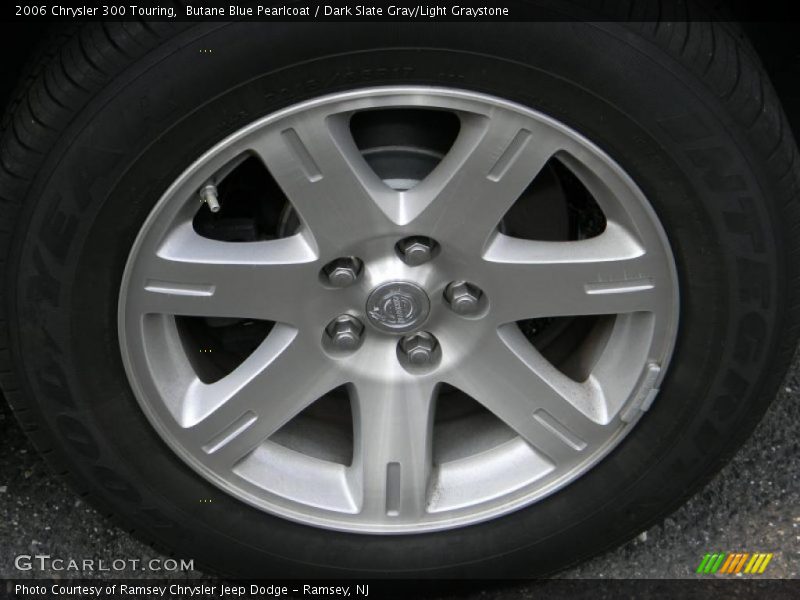 Butane Blue Pearlcoat / Dark Slate Gray/Light Graystone 2006 Chrysler 300 Touring