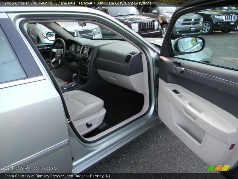 Butane Blue Pearlcoat / Dark Slate Gray/Light Graystone 2006 Chrysler 300 Touring
