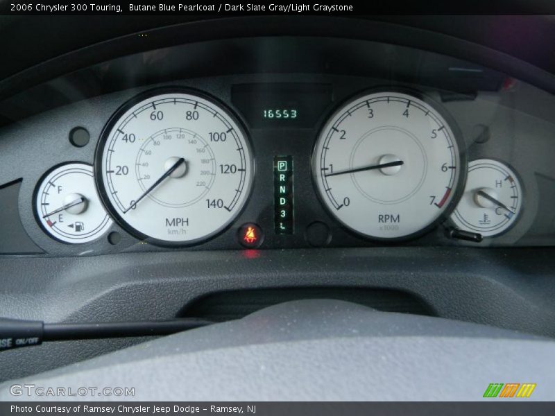 Butane Blue Pearlcoat / Dark Slate Gray/Light Graystone 2006 Chrysler 300 Touring